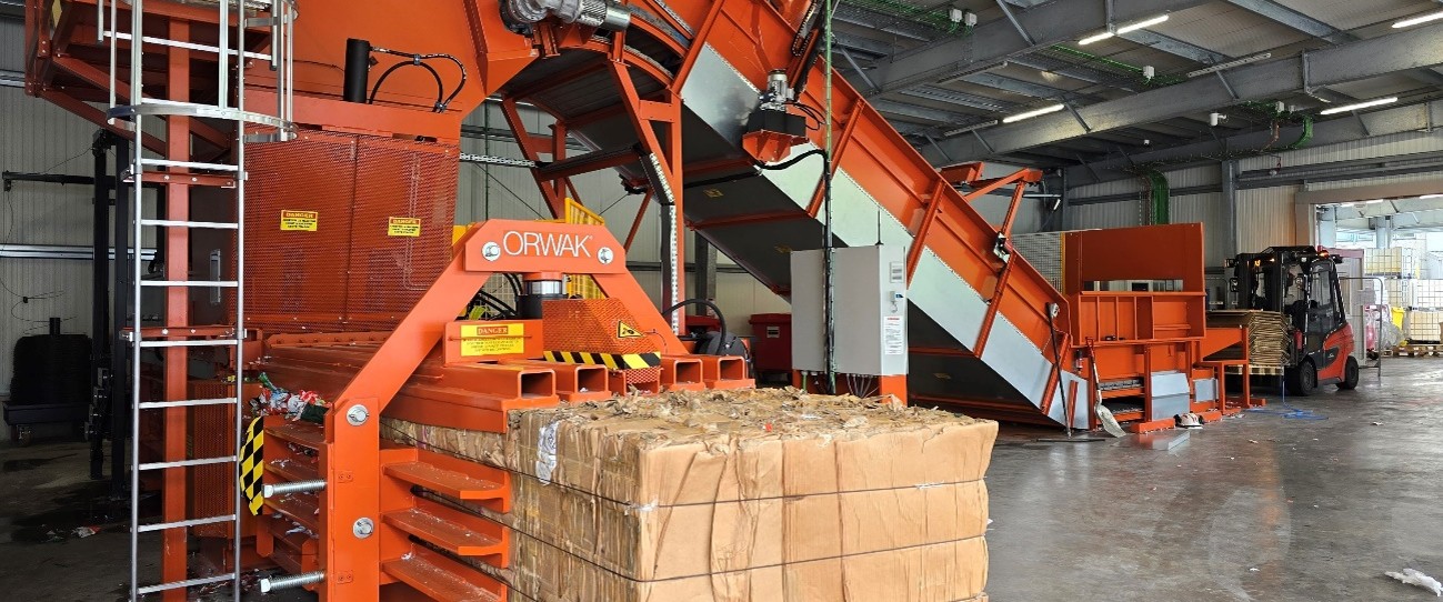 presse a carton industrie agroalimentaire